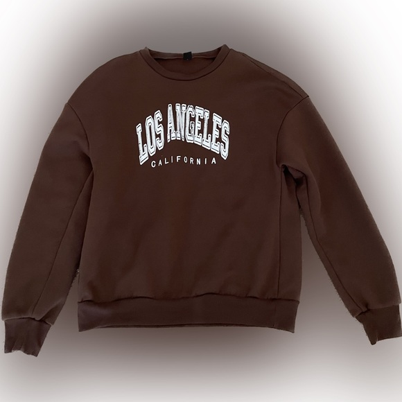 SHEIN Sweaters - Shein Thermal Sweatshirt Los Angeles California